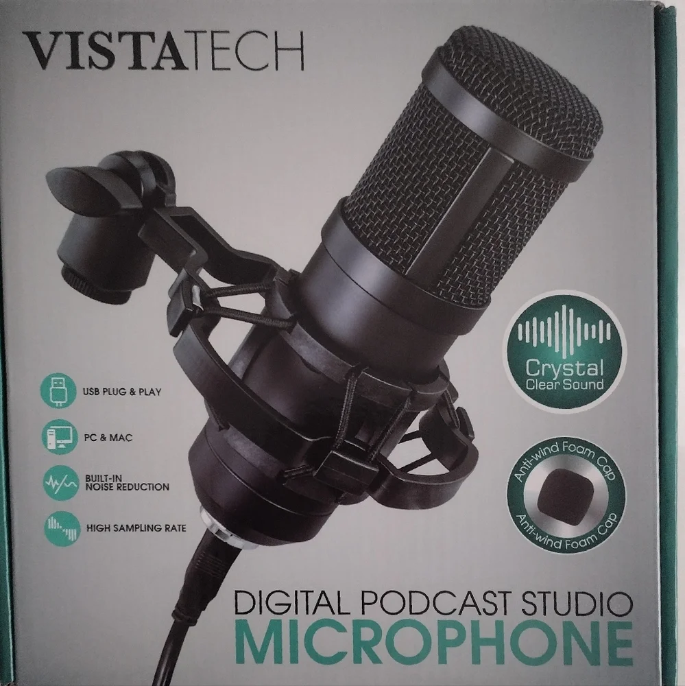 Digital Podcast Studio Microphone
